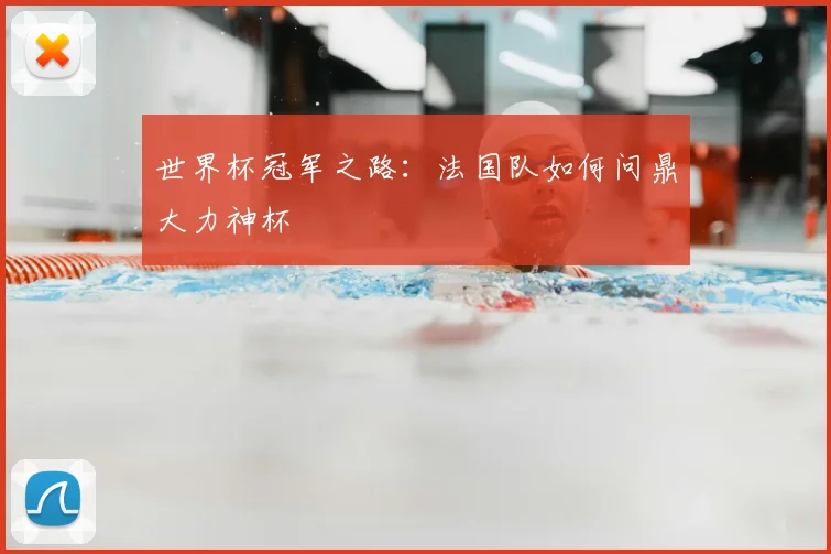 世界杯冠军之路：法国队如何问鼎大力神杯