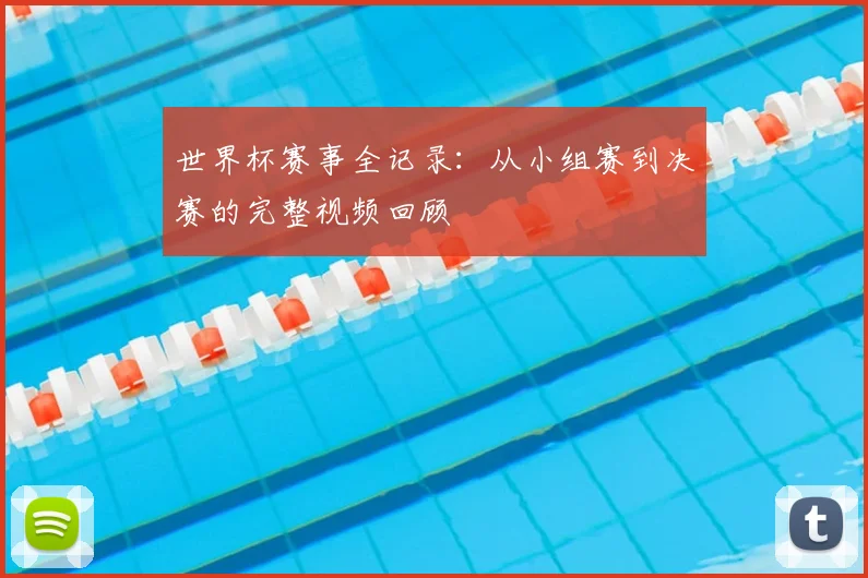 世界杯赛事全记录:从小组赛到决赛的完整视频回顾