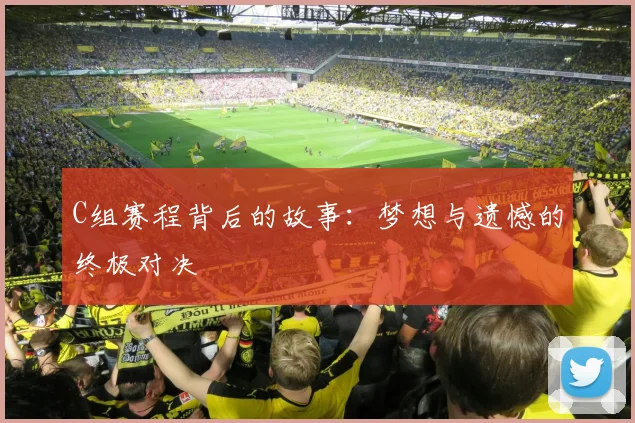 C组赛程背后的故事:梦想与遗憾的终极对决